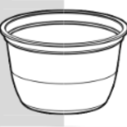 1/2 Pint Basin